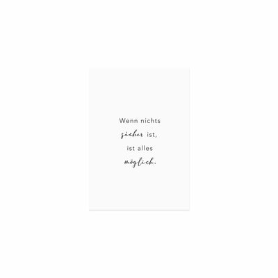 Eulenschnitt Spruchkarten Das Leben ist eine Wundertüte 6er-Set