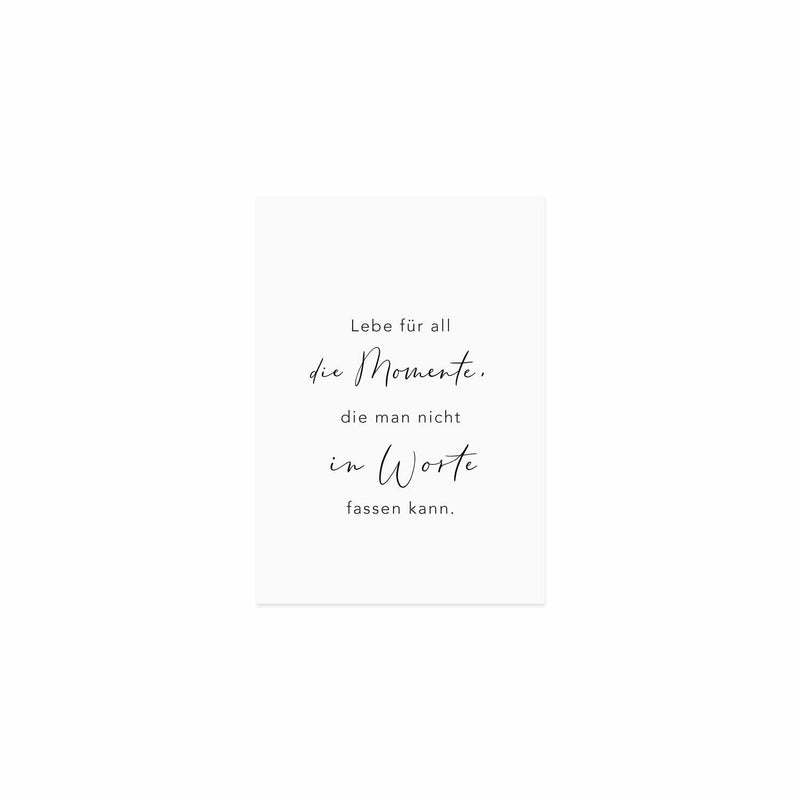 Eulenschnitt Spruchkarten Das Leben ist eine Wundertüte 6er-Set