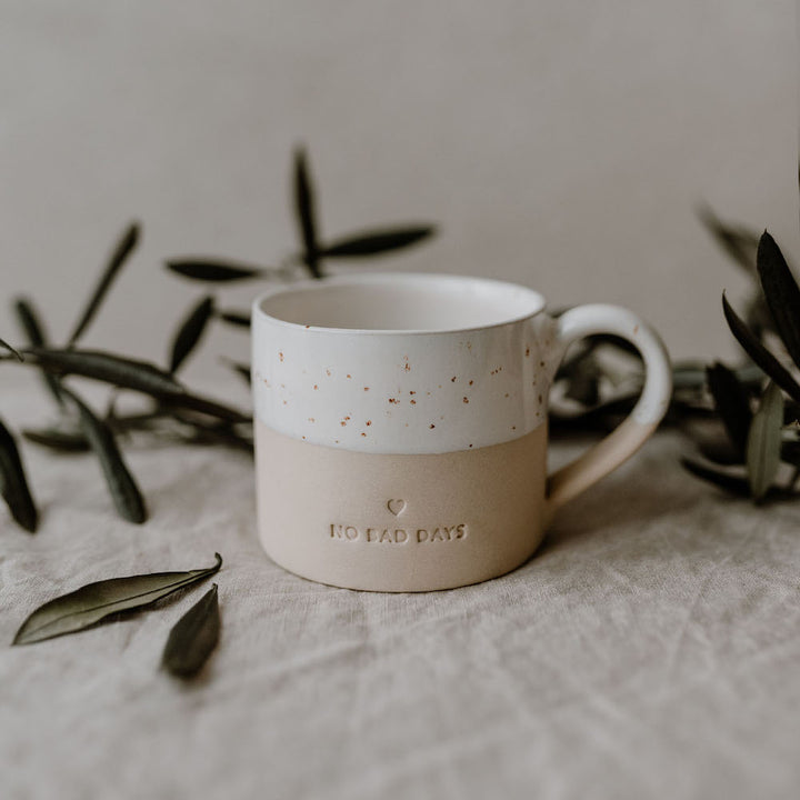 Eulenschnitt Tasse No bad days