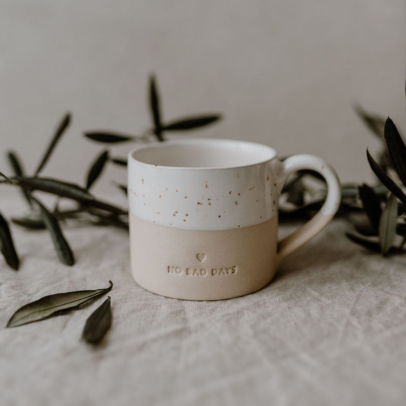 Eulenschnitt Tasse No bad days