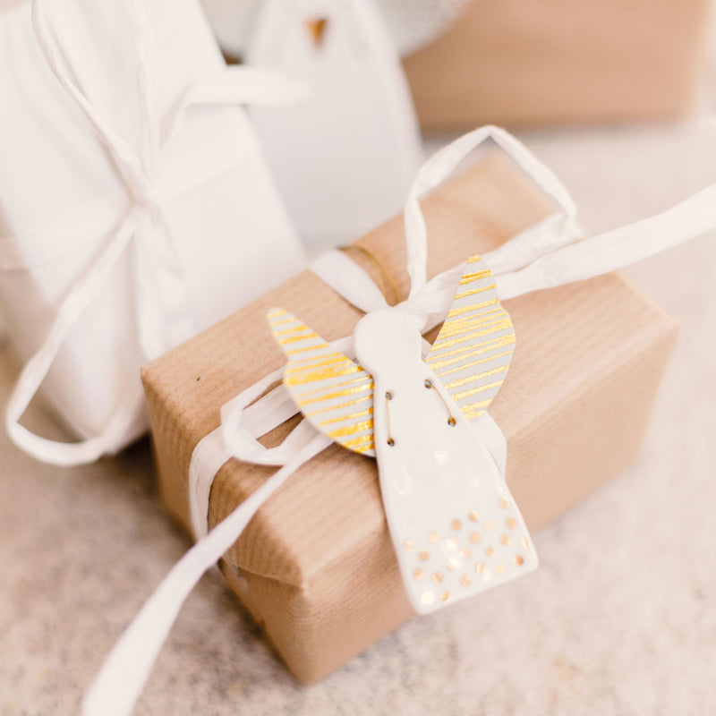 Räder GIVING Schutzengel Mini Punkte goldfarben