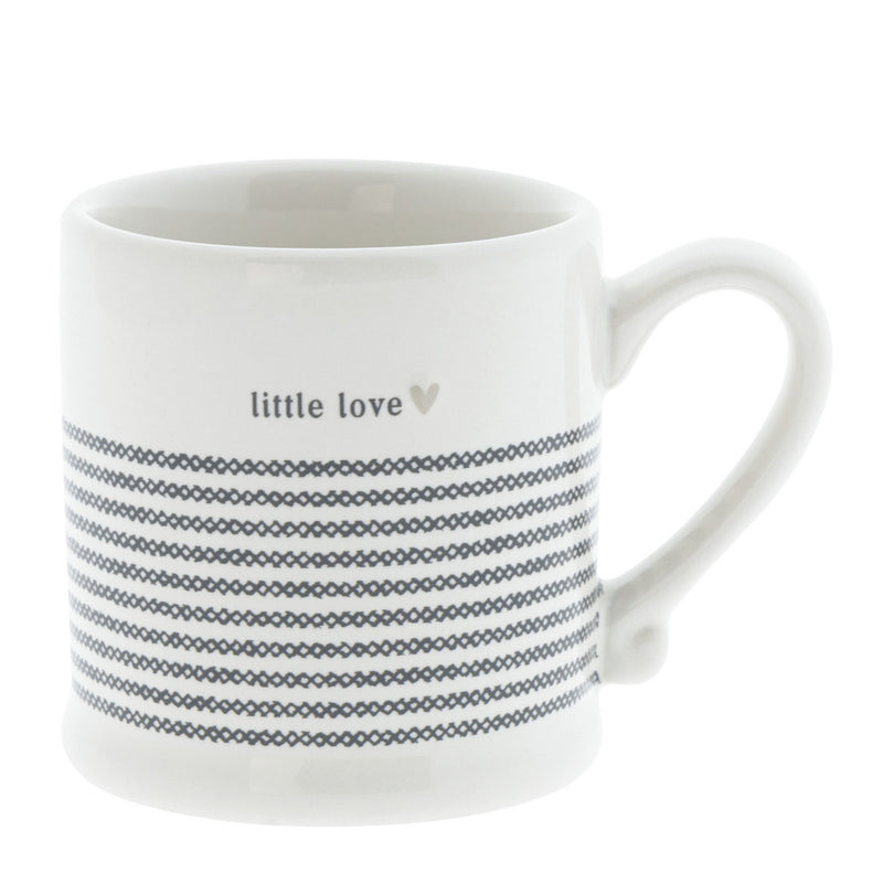 Bastion Collections Espresso Tasse Little Love Schwarz