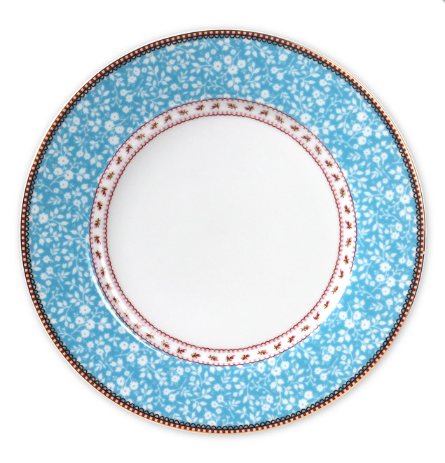 PIP Studio Speiseteller blau 26,5 cm flach