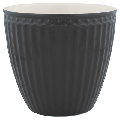 Greengate Latte Cup Alice dunkelgrau