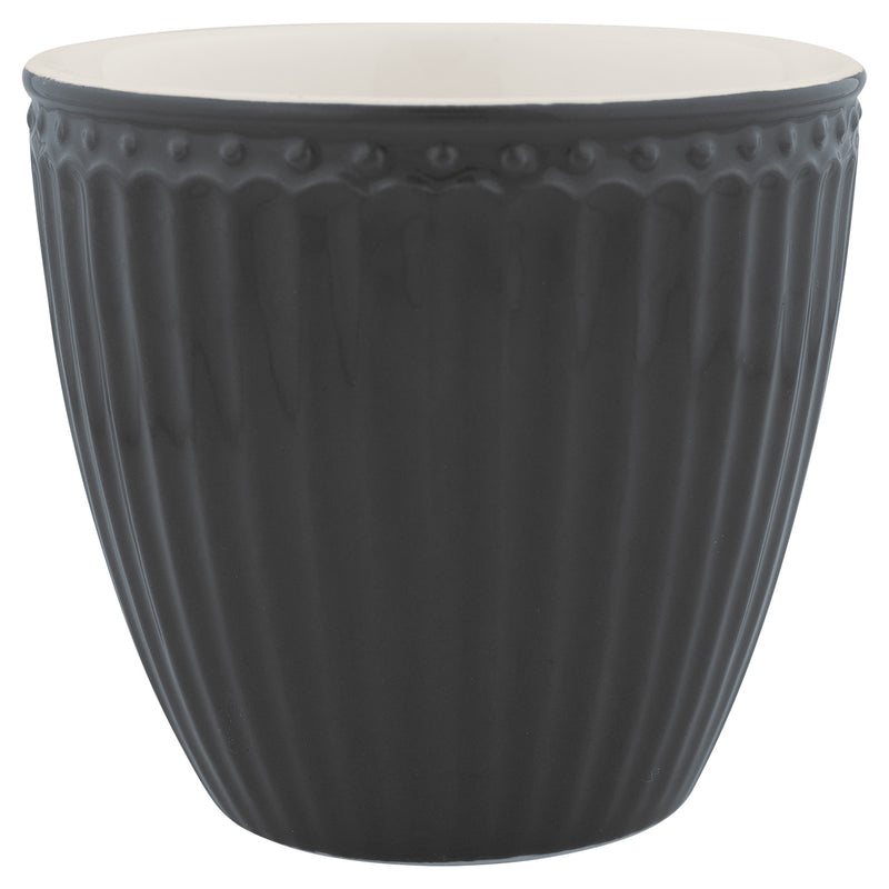 Greengate Latte Cup Alice dunkelgrau