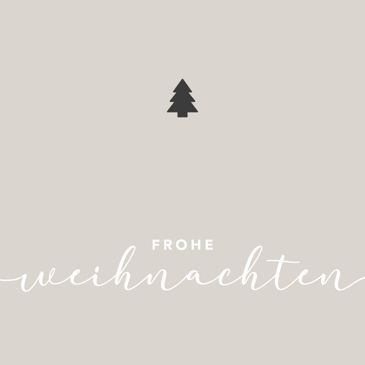 Gutschein - Frohe Weihnachten