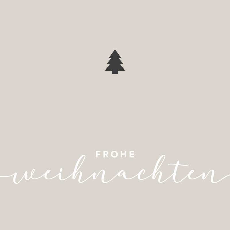 Gutschein - Frohe Weihnachten