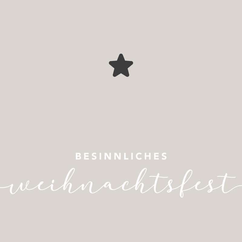 Gutschein - Besinnliches Weihnachtsfest