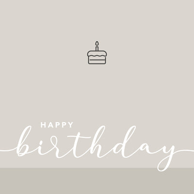 Gutschein - Happy Birthday