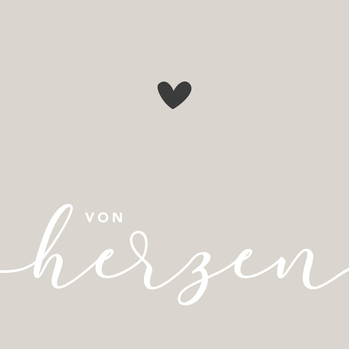Gutschein - Von Herzen
