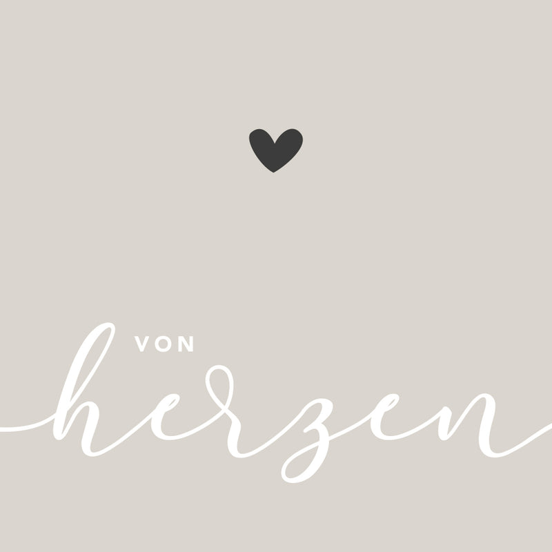 Gutschein - Von Herzen