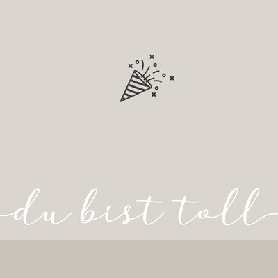Gutschein - Du bist toll