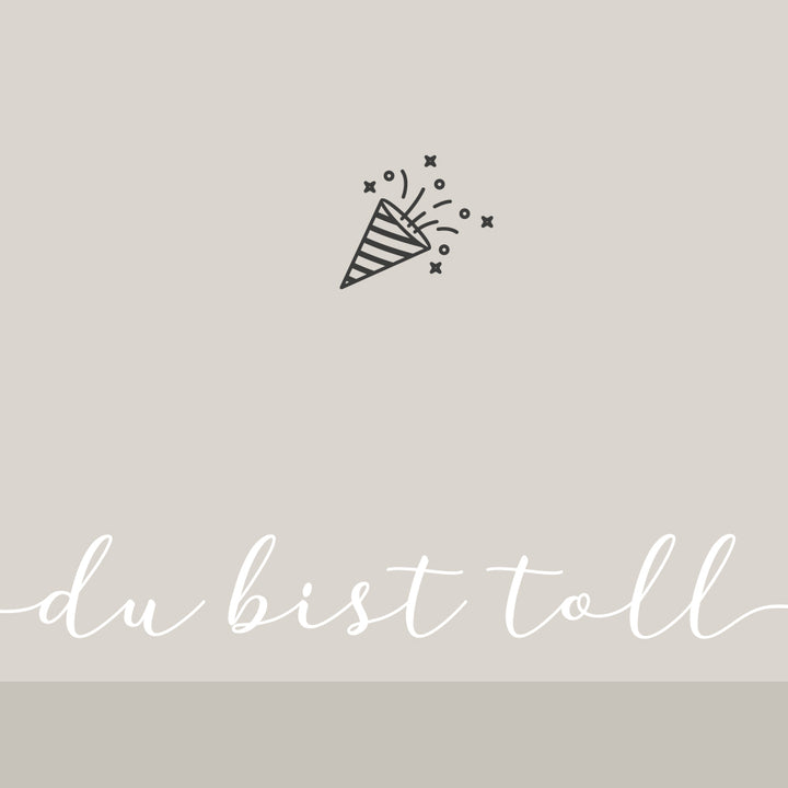 Gutschein - Du bist toll