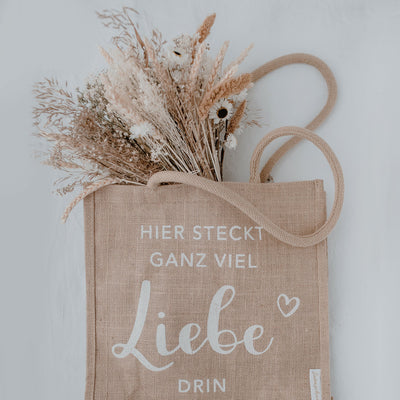 Eulenschnitt Juteshopper Liebe