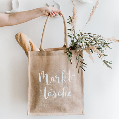 Eulenschnitt Juteshopper Markttasche