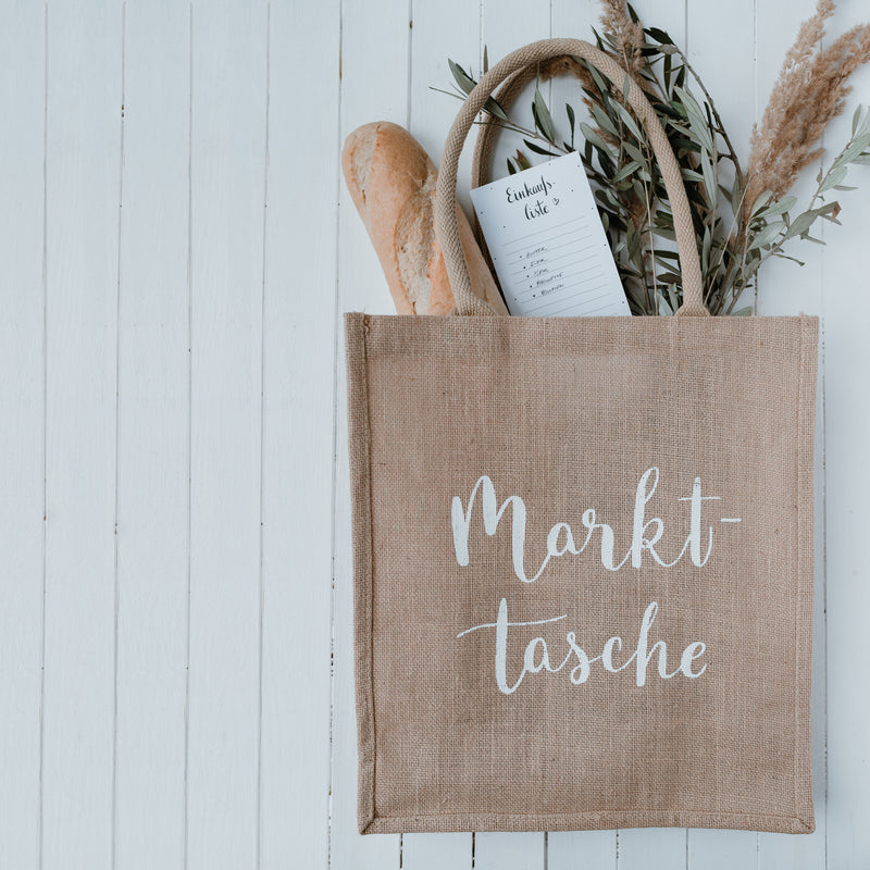 Eulenschnitt Juteshopper Markttasche