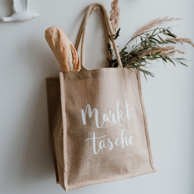 Eulenschnitt Juteshopper Markttasche