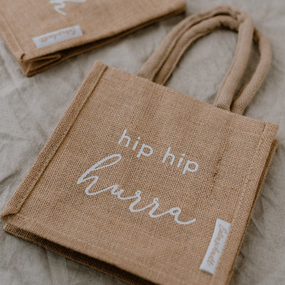 Eulenschnitt Mini Jute Shopper Für Dich 2er-Set