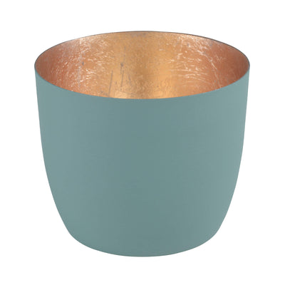 Windlicht Madras yucca-goldfarben mittel